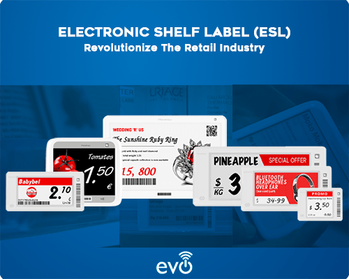 Electronic Shelf Label System in Store