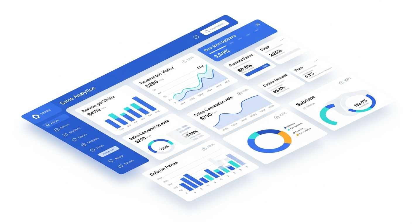 Sales Metric Analysis Dashboard